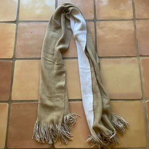 Zara Reversible Blanket Fringe Scarf